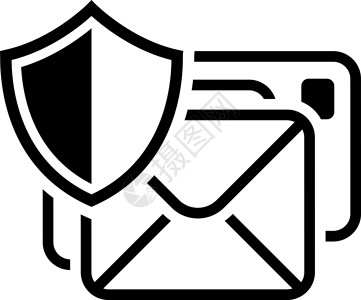 个人资料私人安全图标 平面设计资料界面体验个人互联网用户技术邮件标识网络插画