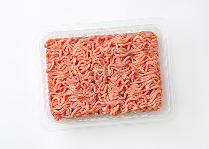 新鲜小菜肉包装盒子地面高架塑料食物牛肉背景图片