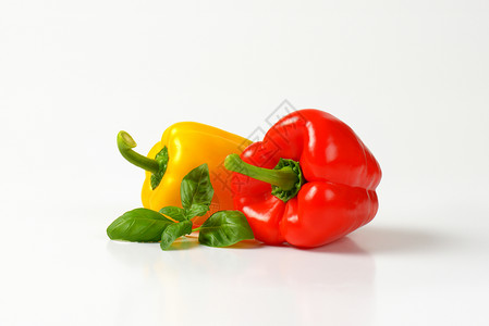 成熟的黄辣椒辣椒食物蔬菜背景图片