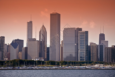 凤凰山海港乐园东芝加哥天线背景