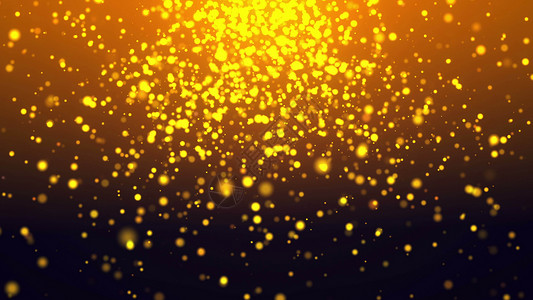 粒子闪光背景金色粒子背景微光天空魔法镜片火花环形星云科学乳白色宇宙背景