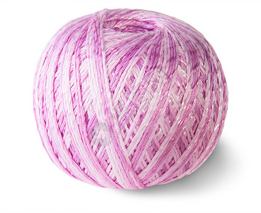 羊毛纤维粉红编织的缝线胸背景