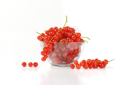 新鲜红草莓浆果水果食物红色背景图片