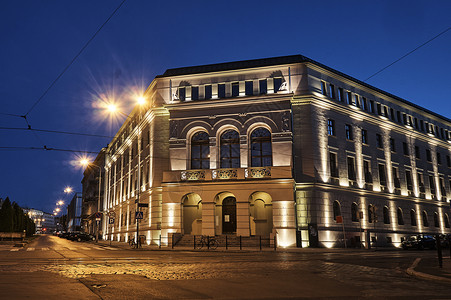 夜校的建筑大学艺术背景图片