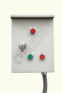 C 电控系统开关柜控制板电气电工断路器房子力量商业安全按钮背景图片
