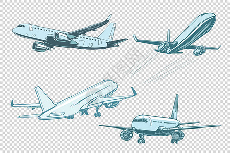 空速一套客机飞机设计图片