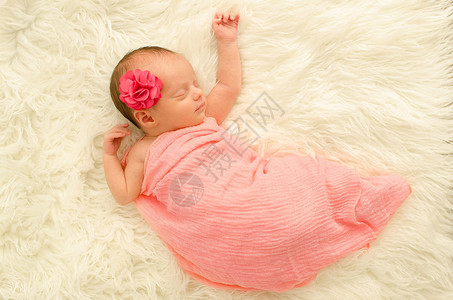 新生儿婴儿安全女孩背景图片