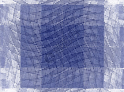 以 ornamen 的形式用蓝色抽象分形进行 3D 渲染背景图片