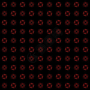 带有红色转换抽象分形图案的纹理插图风格创造力电脑数字化墙纸渲染黑色绘画样本背景图片