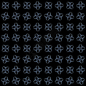 具有蓝色渲染抽象分形图案的纹理电脑创造力装饰黑色数字化艺术绘画风格墙纸样本背景图片