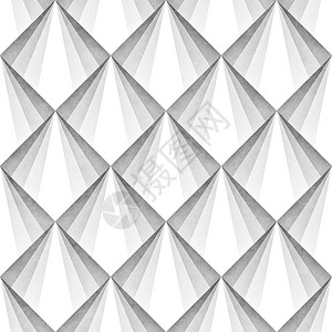 Seamles 渐变菱形网格图案 抽象几何背景设计马赛克风格装饰装饰品正方形创造力插图纺织品几何学灰色背景图片