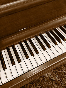 巧克力彩色古典钢琴背景图片