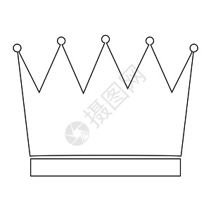 刻上黑色图标权威女王王座贵族班级领导者奢华力量国王王子设计图片