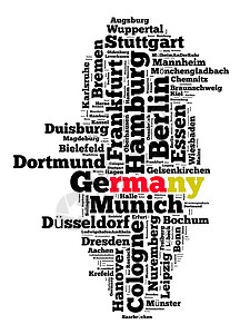 德字素材背景德国的地市汉堡火腿背景