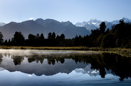 新西兰马西森湖旅行国家风景公园首脑洋行背景图片