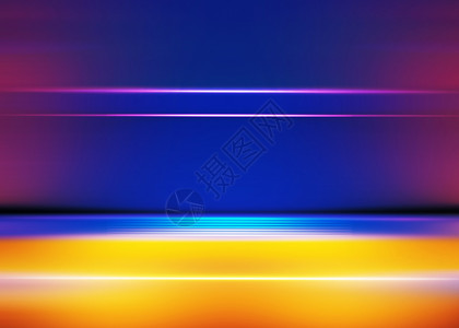 霓虹灯效边框抽象闪光模式流动图层墙纸蓝色桌面作曲技术宣传艺术插图背景