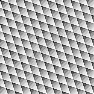 无缝渐变菱形网格图案 抽象几何背景设计正方形创造力马赛克装饰品菱形白色几何学织物风格灰色背景图片