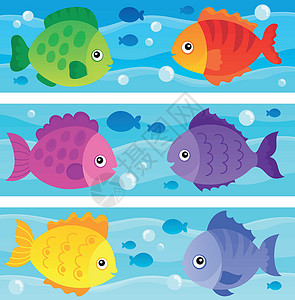 定型鱼类专题图象1背景图片