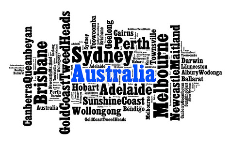 澳大利亚最大的城市 人口最多的城市图文高清图片