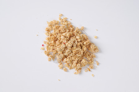大量脆质颗粒食物小吃杏仁麦片早餐高架谷物营养燕麦坚果背景图片