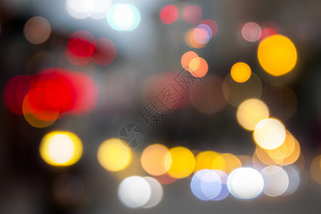 晚上的灯光城市街道人群场景运动辉光背景生活夜生活街道背景图片