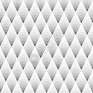 Seamles 渐变菱形网格图案 抽象几何背景设计风格装饰纺织品几何学织物装饰品插图白色灰色马赛克背景图片