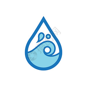 平面彩色水 ico卡通片海洋水滴背景图片