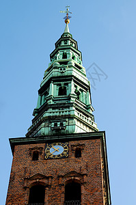 哥本哈根圣尼古拉斯教堂高清图片