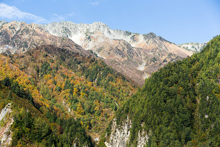 富山Daikanbo和公路背景