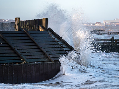 英国2014年3月-海防系统用蝙蝠进行海上防御背景图片