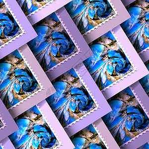 方形邮票无缝分形邮票图案皮革 til背景邮票纹理裂缝艺术瓷砖地板马赛克方形艺术品背景