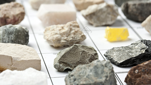 硫酸盐硅藻土岩石高清图片