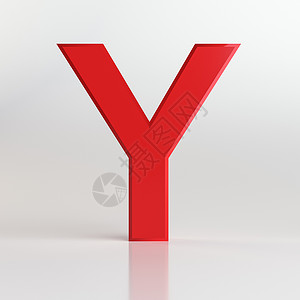 红字  3D插画3d曲线概念技术字母艺术红色创造力标题塑料背景图片