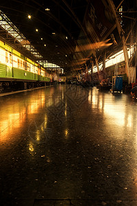 华灯红建筑物火车建筑学旅行目的地运输火车站旅游铁路背景图片