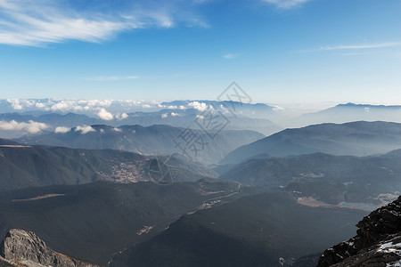 玉龙雪山旅游旅行目的地天空背景图片