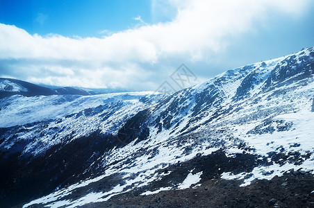 希卡雪山旅游旅行目的地高清图片