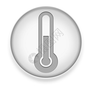温度计按钮素材图标 按键 象形图温度纽扣贴纸探测按钮融化天气温度计文字加热计量背景