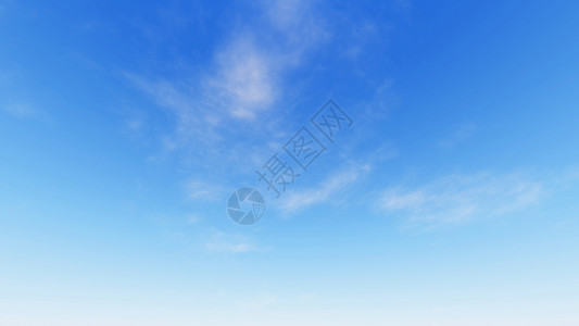 云蓝色天空抽象背景 3D 插图季节水分阳光积雨沉淀环境蓝色气候阴霾晴天背景图片