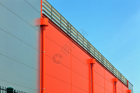 覆层铝幕墙加载控制板盘子仓库商业工厂货运材料技术职场背景