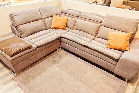 现代沙发风格奢华白色装饰长椅家具休息室家庭工作室房间背景图片