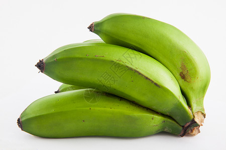 博卡迪略被称为guineo或bocadillo的香蕉种类工作室蔬菜食物水果热带农业营养绿色白色维生素背景