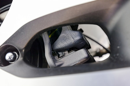 汽车细节速度驾驶金属车辆引擎黑色奢华合金按钮控制背景图片