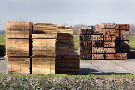 木柴工业储存木板木工硬木木材产品材料商业棕色贮存背景图片