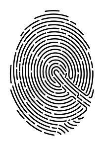 指纹 安全识别 确认身份背景图片