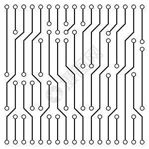 电气电子高科技电路板纹理美丽横幅壁纸 desi木板技术处理器芯片卡通片标识电子母板插图科学插画