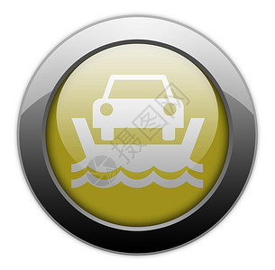 吉普车图标图标 按钮 立方图飞行器车辆港口渡轮贴纸指示牌船舶过境游客运输乘客背景