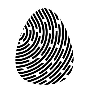 指纹剪贴画指纹标志矢量符号图标设计拇指犯罪扫描识别标识身份安全卡片技术手指插画