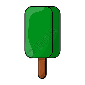棍棒矢量符号图标设计上的冰淇淋小吃产品卡片流行音乐标识棒冰卡通片甜点插图冰棒背景图片