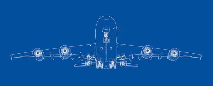 客机 韦克托旅游旅行航空绘画翅膀蓝图商业技术速度假期背景图片