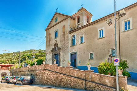 意大利马萨卢布伦塞圣弗朗西斯科·迪保奥拉教堂高清图片
